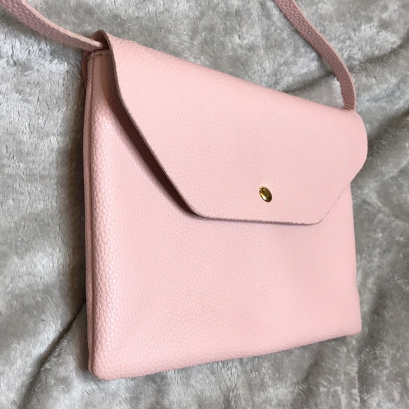 Forever 21 Pink Leather Cross body Purse - Picture 6 of 6
